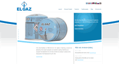 Desktop Screenshot of elgaz.gr